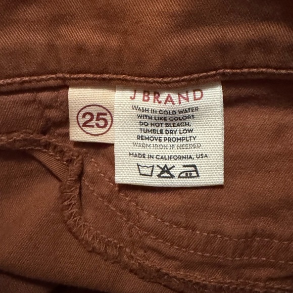 J Brand Women’s Skinny Jeans in Color Burnt Orange Size 25 - Picture 6 of 6